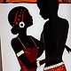 Часы "Африканская любовь 2". Часы классические. Лариса Beatriche. Интернет-магазин Ярмарка Мастеров.  Фото №2