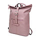  Women's Purple Taya Leather Backpack Bag Mod. CP34-191. Backpacks. Natalia Kalinovskaya. Online shopping on My Livemaster.  Фото №2