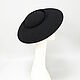 Felt wide-brimmed hat ' Asiet'. Color black. Hats1. Exclusive HATS. LANA ANISIMOVA.. My Livemaster. Фото №6