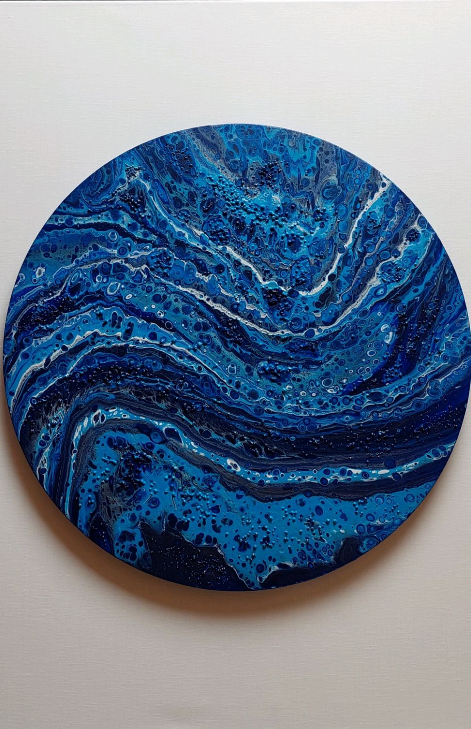 Картина акрилом на холсте абстракция Флюид-арт в интернет-магазине на ...