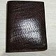 Genuine leather wallet for money and documents, Classic Bag, Chelyabinsk,  Фото №1