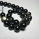 Order Obsidian smooth ball 14 mm. Elena (luxury-fittings). Livemaster. . Beads1 Фото №3