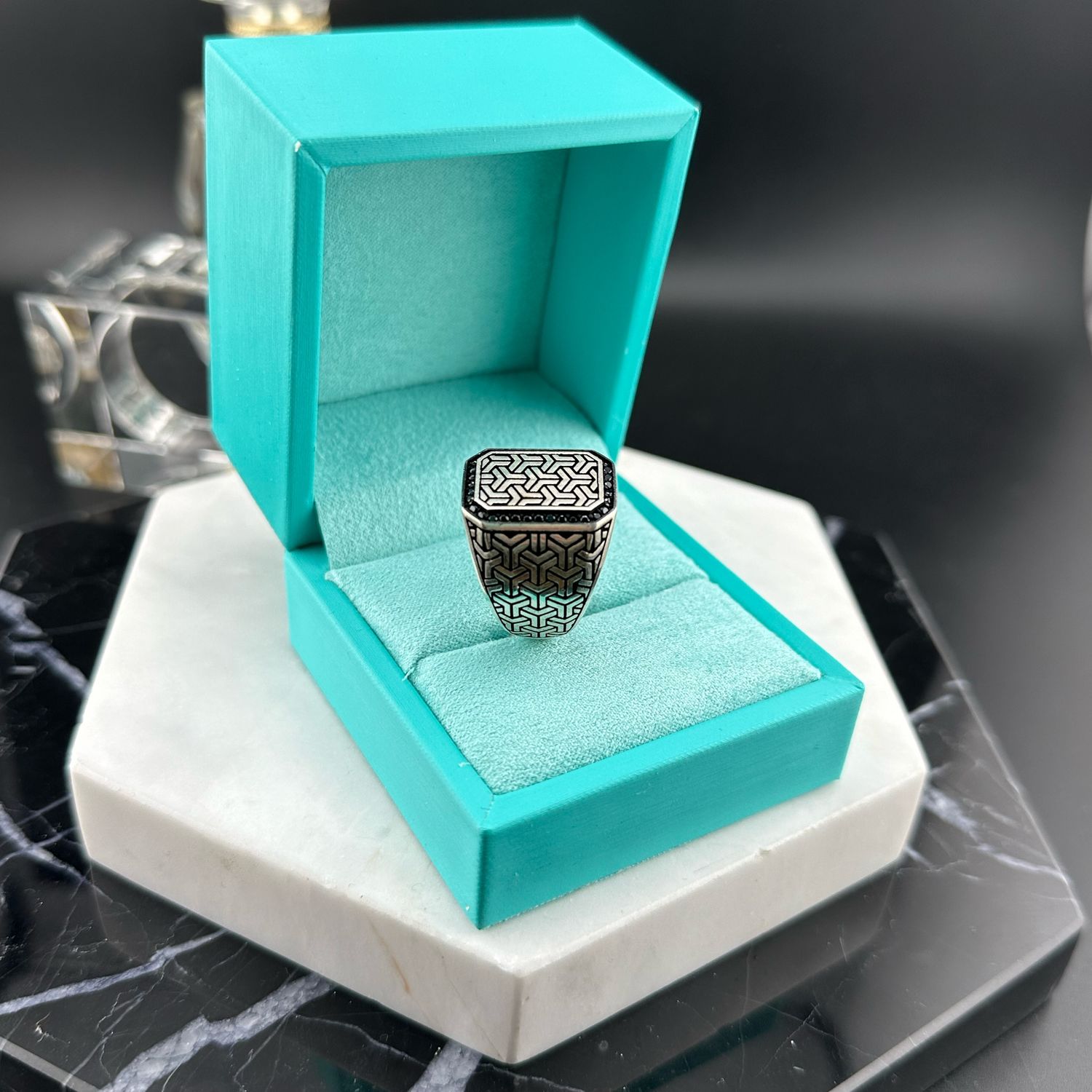 Перстень мужской серебряный в интернет-магазине Ярмарка Мастеров по ...