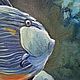 Картина " Подводный мир". Картины. Живописные картины  Елены Никоновой (ELNM). Ярмарка Мастеров.  Фото №4