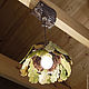 Autumn oak - lamp for porch. Ceiling and pendant lights. Elena Zaychenko - Lenzay Ceramics. Online shopping on My Livemaster.  Фото №2