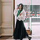  юбка-пачка Парижанка в горошек «Dior», Юбки, Москва,  Фото №1