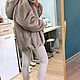 Экошуба-парка под ледяную куницу. Шубы. RomanovaFurs. Ярмарка Мастеров.  Фото №6