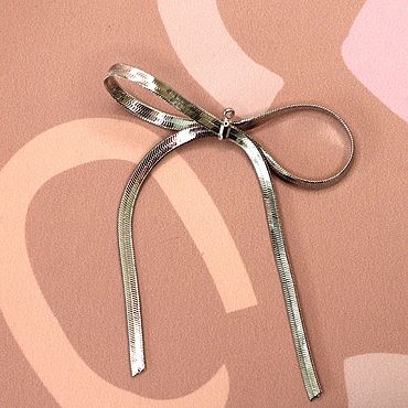 Материалы для творчества ручной работы. Ярмарка Мастеров - ручная работа Подвеска бант 58х60 мм(2779). Handmade.