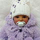 Set of clothes for newborns ' Lavender'. Baby Clothing Sets. natalyakilyan. Online shopping on My Livemaster.  Фото №2