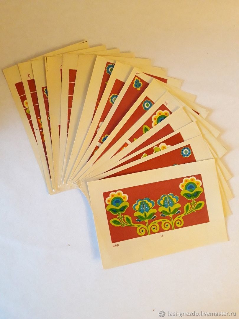 Винтаж: Настольная игра, домино ОРНАМЕНТ , 1977 год, СССР. Комплект ...