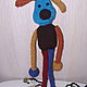 Knitted rattle dog. Teethers and rattles. diana-21. Online shopping on My Livemaster.  Фото №2
