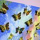 Flight of butterflies, Butterflies on the wall, Decorative Butterflies. Panels. Author's sculpture decor. My Livemaster. Фото №4