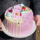 Cake 'Bonjour'. Fake cake, Doll food, Rostov-on-Don,  Фото №1