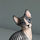 Kitten Sphinx figurine. Figurines. Porcelain story. Online shopping on My Livemaster.  Фото №2