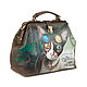 The average SAC 'cat steampunk'. Valise. Pelle Volare. My Livemaster. Фото №4