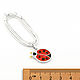 Pendant ladybug. Pendant with red coral. Handmade. Pendant. ARIEL - MOSAIC. My Livemaster. Фото №6