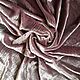 Ткань бархат шелковый сиреневый розовый серый A.Guegain, Франция. Ткани. ТКАНИ OUTLET. Интернет-магазин Ярмарка Мастеров.  Фото №2