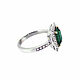 Order Ring 'Emerald elegance' diamonds, gold 585. Jewelry Laboratory Alter Ego. Livemaster. . Rings Фото №3