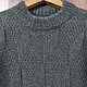 Men's sweaters: Italian merino sweater ' Wormwood'. Mens sweaters. Тёплая сказка. My Livemaster. Фото №5