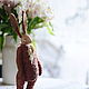 Bunny. Stuffed Toys. 7cvetik (Svetlana Krivenko). Интернет-магазин Ярмарка Мастеров.  Фото №2