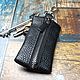 Ключница на молнии mini. Ключницы. DTR-leather. Ярмарка Мастеров.  Фото №4