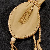 Фен-шуй и эзотерика handmade. Livemaster - original item Leather Pouch for runes. Handmade.