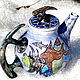 Kettle 'Deep fish', Teapots & Kettles, Serpukhov,  Фото №1