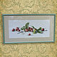 Cross stitch Raspberries and Strawberries. Panels. FavoriteStitch. Online shopping on My Livemaster.  Фото №2