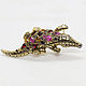 Brooch 'Coccodrillo'. Vintage brooches. Doni di Tempo. Online shopping on My Livemaster.  Фото №2