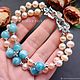 Bracelet. natural pearls, Bead bracelet, St. Petersburg,  Фото №1