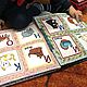 textile book 'Alphabet c pictures'. Gift for newborn. уютный интерьер от Валентины. My Livemaster. Фото №5