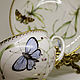 Painted porcelain. A couple of tea 'Herbs'. Single Tea Sets. Frida Gots. My Livemaster. Фото №5