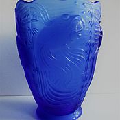 Винтаж handmade. Livemaster - original item Rare Vase J.Inwald Barolac Fish Czechoslovakia Glass 1930s ART DECO. Handmade.