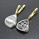 Order Earrings gilt black Rhodium from 925 Sterling silver PS0022. Sunny Silver. Livemaster. . Tassel earrings Фото №3