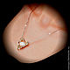 Order Charm necklace ' CUTIE Peach-Prettier than a Peach'. Voluspa. Livemaster. . Amulet Фото №3