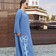 Boho dress blue colour Camomile. Dresses. NATALINI. My Livemaster. Фото №10