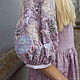 Long linen dress with sleeves 'Anastasia', Dresses, Baranovichi,  Фото №1