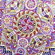 Plate-mandala ' Kaleidoscope'. Esoteric Mandala. RomanticArtGlass. Online shopping on My Livemaster.  Фото №2