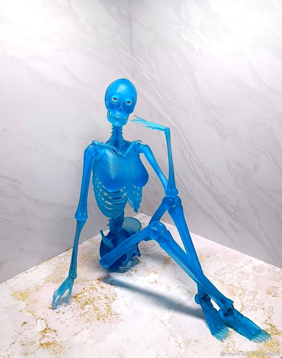 Шарнирная кукла BJD Скелет купить в интернет-магазине Ярмарка Мастеров ...