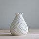 Vase 'White Dot L' 1,4 l. Vases. Hill & Mill. Online shopping on My Livemaster.  Фото №2