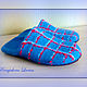  Felted mens flip flops . Flip flops. Larissa Permjakova. Online shopping on My Livemaster.  Фото №2