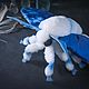 Moth textile 'Snow', big moth. Stuffed Toys. Secret Jar. My Livemaster. Фото №5