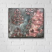 Картины и панно handmade. Livemaster - original item Panel Damascus №2, mix media. Handmade.