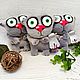 He first started! Keychain grey cat with an axe by Vasya Lozhkin. Stuffed Toys. Dingus! Funny cats and other toys. My Livemaster. Фото №5
