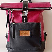 Сумки и аксессуары handmade. Livemaster - original item Traveller Woman Mini Backpack. Handmade.