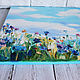 Oil painting on canvas Flower meadow 40/60 cm. Pictures. Painting World of Marina Lesina. My Livemaster. Фото №5