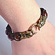 Leather bracelet with sardonyx. Bead bracelet. Shambala of Russia. Anna. My Livemaster. Фото №4