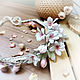 Wreath with silk cherry blossoms. Headband. natalya-4 (natalya-4). My Livemaster. Фото №4
