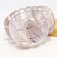 Order Bracelet made of fluorite Purple ice. Selberiya shop. Livemaster. . Bead bracelet Фото №3