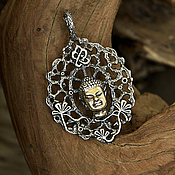 Серебряное кольцо "Космо-Змейка" с турмалином